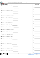 Understanding Multiplying Decimals Worksheet