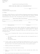Application For Approval Of Condominium Plan Form - Expanded National Capital Region Field Office