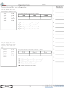 Organizing Charts Worksheet With Answer Key Printable pdf