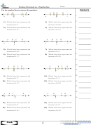 Finding Decimals On A Numberline Worksheet With Answer Key