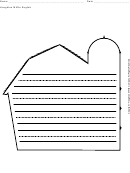 Handwriting Paper Template