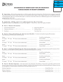 Form Kpers-7/99a - Designation Of Beneficiary For Life Insurance