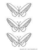 Coloring Sheet - Butterfly