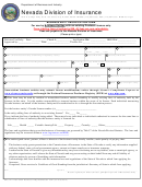 Form Ndoi-211 - Business Entity Modification Form - Nevada Division Of Insurance