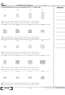 Continuing Area Patterns Worksheet With Answer Key Printable pdf