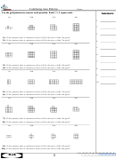 Continuing Area Patterns Worksheet With Answer Key Printable pdf