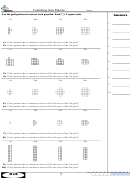 Continuing Area Patterns Worksheet With Answer Key Printable pdf