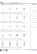 Continuing Area Patterns Worksheet With Answer Key