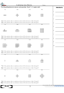 Continuing Area Patterns Worksheet With Answer Key