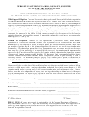 Child Support Certification Form And Tax Declaration For Broker-dealer Agents And Investment Adviser Representatives - Vermont Department Of Banking