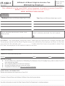 Form It-102-1 - Withheld By Employer