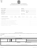 Form Rv-f1402101 - Unlicensed Exporter Claim For Refund - Tennessee Department Of Revenue