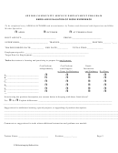 Enrollee Evaluation Of Work Experience Form