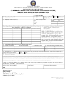 - Form Es-935claimant's Affidavit Form Of Federal Civilian Services - Wages And Reason For Separation