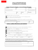 Verification Of U.s. Citizenship Form