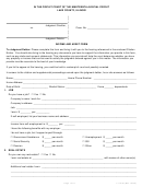 Form 171-430 - Income And Asset Form - Lake County, Illinois
