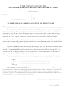 Statement Of Guardian Ad Litem To Respondent Form - Lake County, Illinois