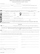 Request For The Termination Of A Child Support Order Form - Ohio