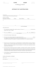 N.s.form 12 - Affidavit Of Justification Form - Nova Scotia, Canada