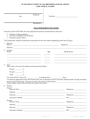 Child Representation Order Form - Lake County, Illinois