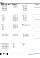 Determining Area With Square Units Math Worksheet With Answer Key Printable pdf