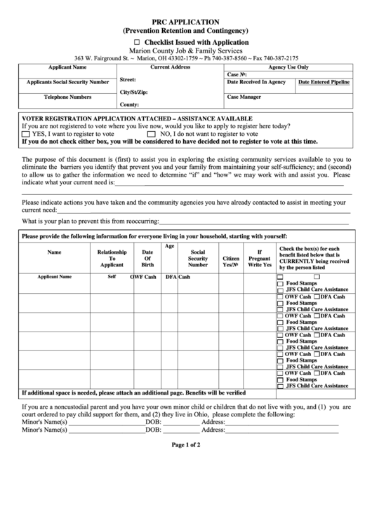 Fillable Prc Application Form Printable pdf