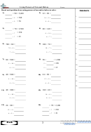Using Powers Of Ten And Halves - Math Worksheet With Answer Key