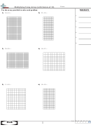 Multiplying Using Arrays (with Factors Of 10) - Math Worksheet With Answer Key