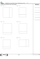 Multiplying Using Blank Arrays (with Factors Of 10) - Math Worksheet With Answer Key
