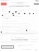 Form T-2 - Application For Registration Of Trademark 2004