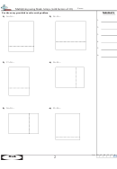 Multiplying Using Blank Arrays (with Factors Of 10) - Math Worksheet With Answer Key