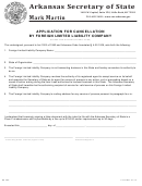 Form Fl-04 - Application For Cancellation By Foreign Limited Liability Company 2015