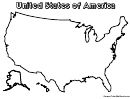 Usa Map Coloring Sheet