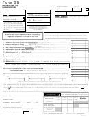 Form Br - Akron Income Tax Business Return Printable pdf