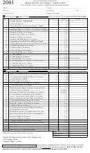 Form 2333me - Order For 2001 Tax Forms Printable pdf