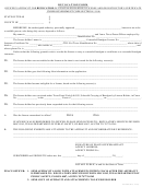 Form Chl-88 - Revocation Affidavit - Texas Department Of Public Safety