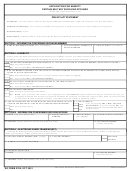 Dd Form 2769 - Annuity Certain Military Surviving Spouses Application Form