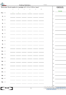 Finding Multiples - Math Worksheet With Answer Key Printable pdf