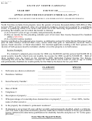 Form Av-9 Web - Application For Exclusion Under G.s. 105-277.1 - State Of North Carolina