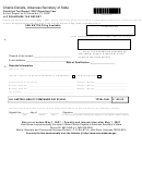 Llc Franchise Tax Report Form - Arkansas Secretary Of State - 2007