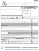 Fillable Wooster Individual Income Tax Return Form - 2016 Printable pdf