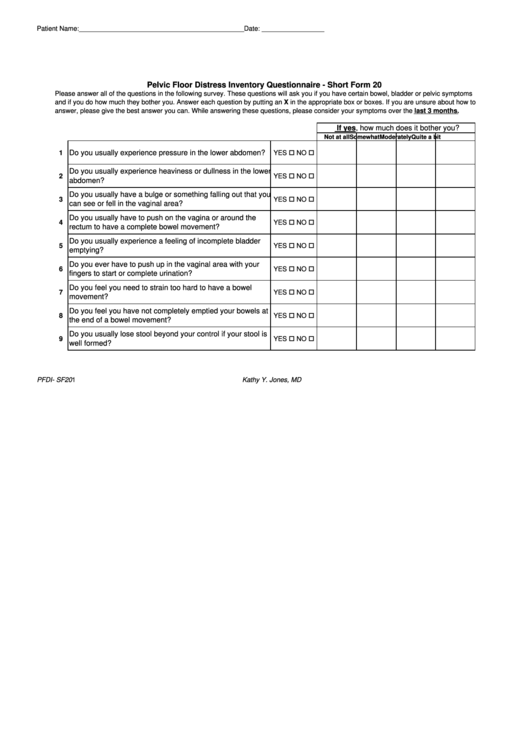 dizziness handicap inventory short form questionnaire