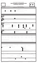 Form Ccf-168 - Position Control Authorization Form