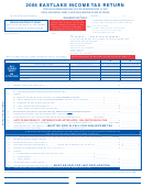 Income Tax Return Form - Eastlake - 2006 Printable pdf