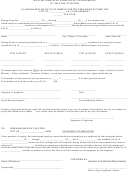 Form W-2 - Claim For Refund Of Tax Withheld For The Time Spent Outside The City
