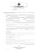 Form Tx-3001b-tj - Individual Tax Questionnaire