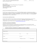 Form 47228 - Application For Vendor Registration - State Of Indiana