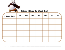 Things I Need To Work On Kung Foo Panda Template