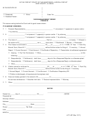 Case Management Order Probate Form - Lake County, Illinois