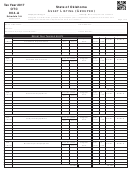Fillable Schedule 3-A - Form Otc 904-A - Asset Listing (Grouped) - 2017 Printable pdf